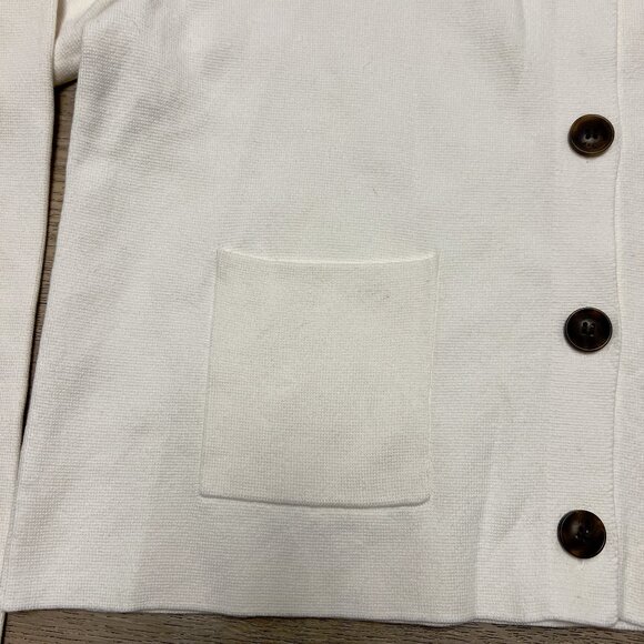 J. Crew Factory Polo Lady Jacket Cardigan Womens Size XL White NWT $138 CB956 - Picture 4 of 9